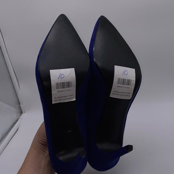 Jessica Angie Faux Suede High Heel Pumps Size 10 - Picture 7 of 11